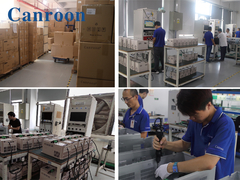 Application sur le site du convertisseur de fréquence Canroon sur la machine de dessin de fil